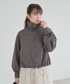 Green Parks スウェード調トラックジャケット