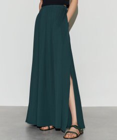 NAVE 【Nave 　洗える・接触冷感】ジャージースリットスカート