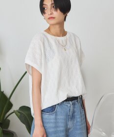 AMERICAN HOLIC フレンチスリーブ総レースプルオーバー