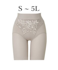 BRADELIS New York 【BRADELIS NewYork peace】綿混フィットレースガードル24 ブラデリス  1枚履きできるガードルショーツ