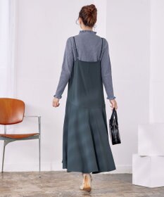 Tiaclasse 【洗える】アシンメトリーキャミワンピース