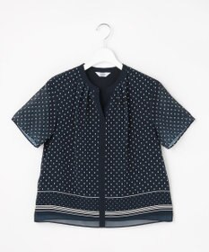 J.PRESS LADIES L パネルプリント スキッパー カットソー