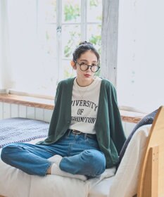 WEGO 【ユニセックス着用ITEM/MLサイズ展開】ドロップショルダーカーディガン