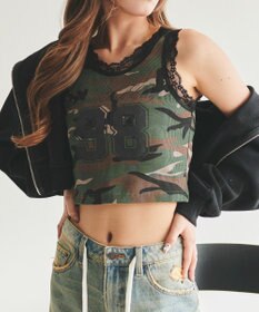 WEGO グラフィックレースタンク