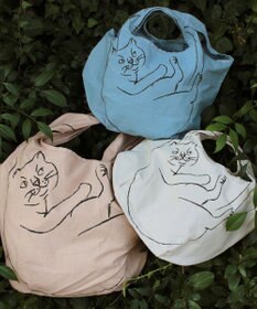 ROOTOTE 1191【ネコ:サブバッグ】NA.ルーショッパーミニ.マルシェ-C