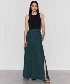 NAVE 【Nave 　洗える・接触冷感】ジャージースリットスカート