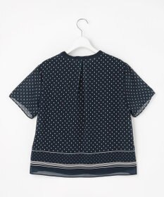 J.PRESS LADIES L パネルプリント スキッパー カットソー
