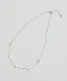 earth music&ecology ビーズフラワーネックレス