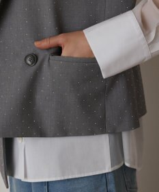 GRACE CONTINENTAL イレヘムビジュージレジャケット