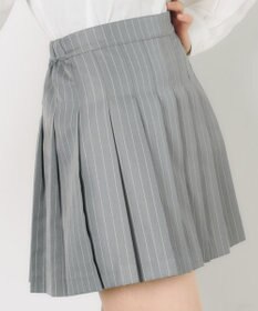 WEGO 【SCHOOL ITEM】ポケット付きパターンプリーツスカート