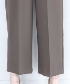 Tiaclasse L 【新色追加・洗える】センタープレスワイドパンツ