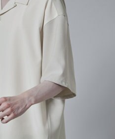 WEGO カラーブロックオープンカラーシャツ（S）