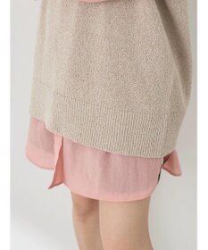 earth music&ecology ミニブークレＶネックベスト