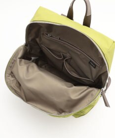 Y'SACCS ナイロン×リサイクルレザー　コンビマルチリュック