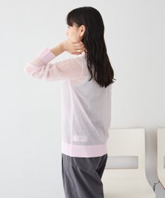 CRAFT STANDARD BOUTIQUE シアージョーゼットニットカーディガン