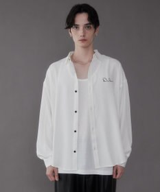 WEGO アムンゼンワンポイントBIGシャツ（LS）