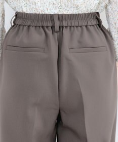 Tiaclasse L 【新色追加・洗える】センタープレスワイドパンツ