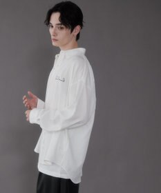 WEGO アムンゼンワンポイントBIGシャツ（LS）