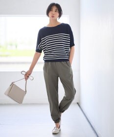 ANY 【洗濯機可/ストレッチ/ウエストゴム/UVカット】大人の7daysジョガーパンツ