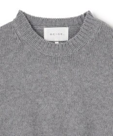 BEIGE， 【洗える・VERY NaVY12月号掲載】CHESTER / フェイクファークルーネックニット