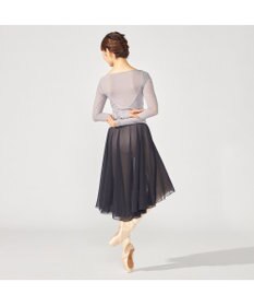 Chacott ボートネックトップ (サーモギア(R)糸使用）