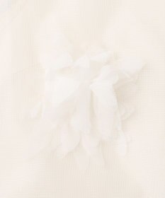 GRACE CONTINENTAL メッシュフラワートップ