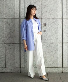 KASHIYAMA GIZA 100/2 バンドカラーシャツ