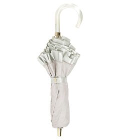 MOONBAT 【一級遮光/晴雨兼用】LANVIN en Bleu (ランバン オン ブルー)  折りたたみ日傘 シャイニーフリル 遮光 遮熱 UV