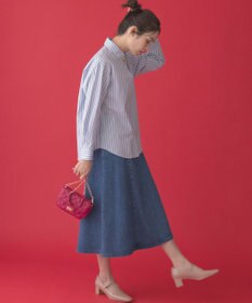 組曲 コットンシャーティング ベーシックシャツ