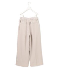 ICB L 【新色追加・UVケア・接触冷感・速乾・防シワ・洗える】 FluidBackSatin  ワイドパンツ