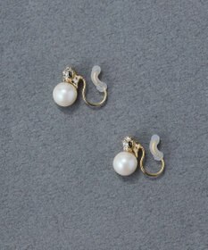 Phoebe 〈痛くないシリーズ/金属アレルギー対応〉タイニーラブパールライトフィットイヤリング　ぷっくりハート