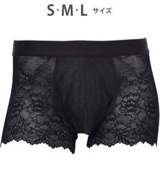 WACOAL MEN ボクサーパンツ 【レースボクサー】 美しさと快適さを追求 通気性 前閉じ WT3822 /ワコールメン