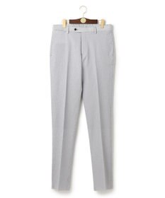 J.PRESS MEN 【J.PRESS PLUS】ポリエステルコットンリネンサッカー スラックス
