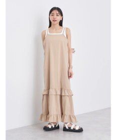 earth music&ecology ティアードキャミワンピース