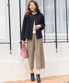 ANY SIS 【保温性あり/洗える】サーモ 2WAYストレッチ ワイドパンツ