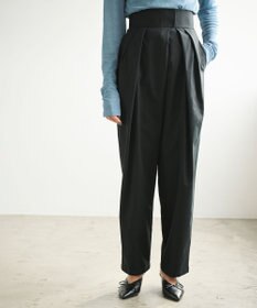 #Newans ２タックコクーンワイドパンツ