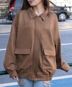 WEGO スウェードポンチジャケット