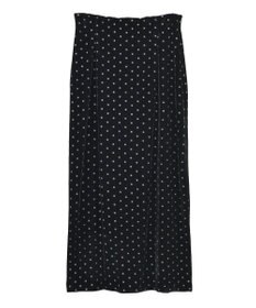 YECCA VECCA グリッタードットベロアナロースカート