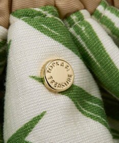 TOPKAPI 【TREASURE TOPKAPI】プリント 巾着バッグ付き メッシュ ワンハンドルバッグ