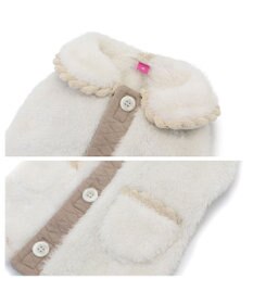 PET PARADISE ペットパラダイス ボアジャケット 襟付き 小型犬