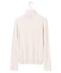 23区 S 【CLASSY.掲載/洗える】スムージーコットン タートルネック ニット
