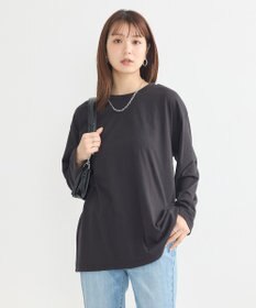 earth music&ecology ラインストーンチュールドッキングプルオーバー