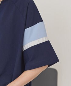 AMERICAN HOLIC 異素材ラインプルオーバー