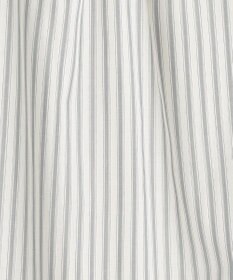 ANY SIS S 【洗える】フェイクパールストライプ ブラウス