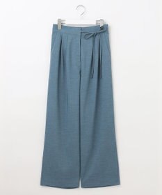 Feroux 【洗える】セミワイド パンツ