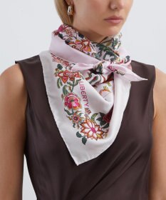 LIBERTY. トロピカル ツリー オブ ライフ シルクスカーフ 90