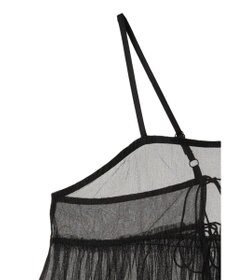 Green Parks リバーシブルチュールビスチェ