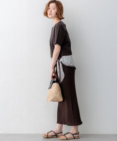 23区 【SLOW/一部店舗限定】ホールガーメント リブニット スカート