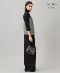 ICB L 【WEB限定・UVカット・洗える】ウール2WAYストレッチ キャミソールブラウス