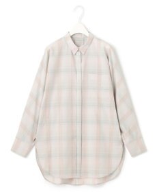 ICB 【洗える】シアーチェック シャツ
